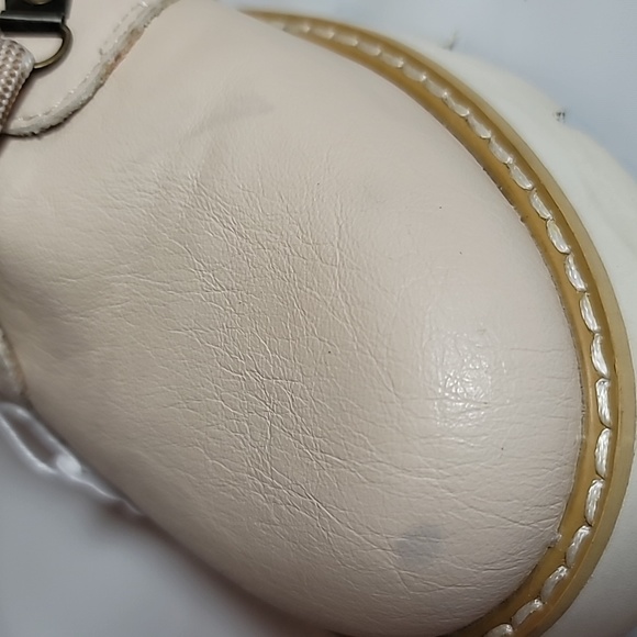 Oasis Society Kinsley boots full laceup womens 8 beige lug soles hiking academia - Picture 8 of 10